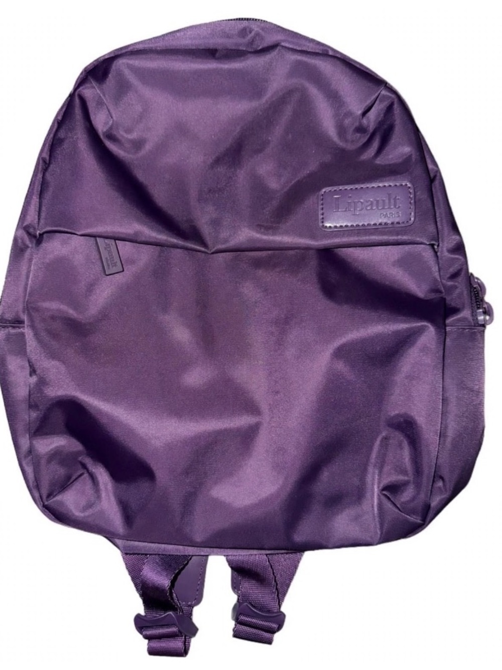 Lipault Paris Purple Nylon Backpack - Excellent Condition